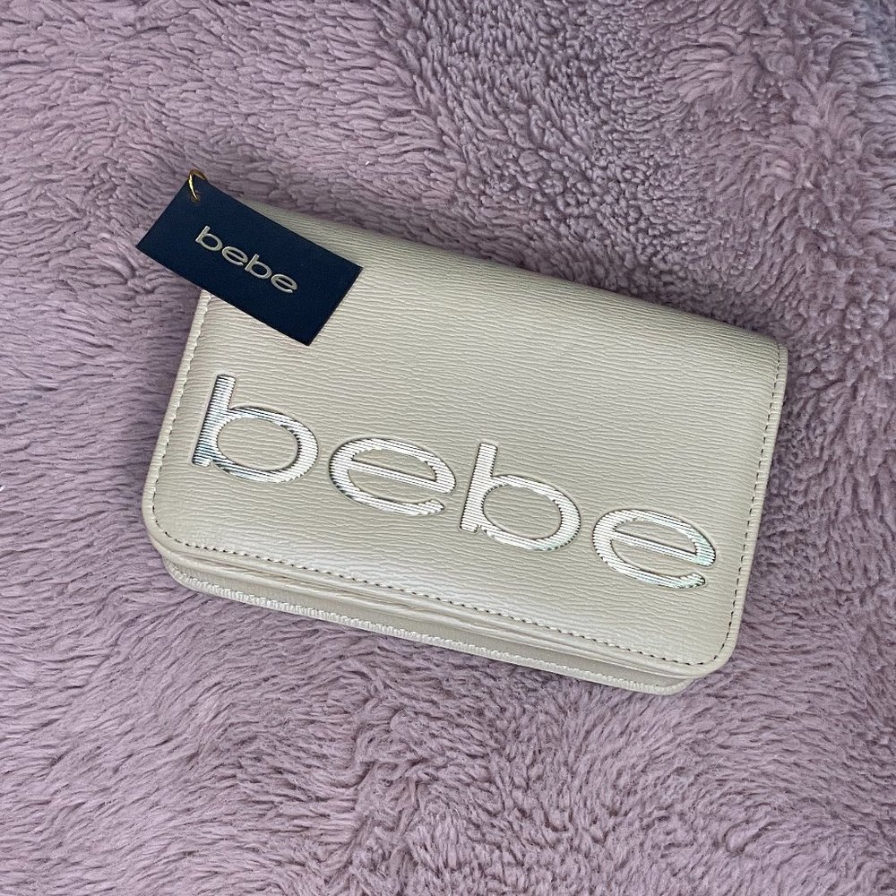 Bebe Gold-chained Shoulder Bag